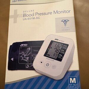 A&D Medical Blood Pressure Monitor UA-651-M-AC NEW